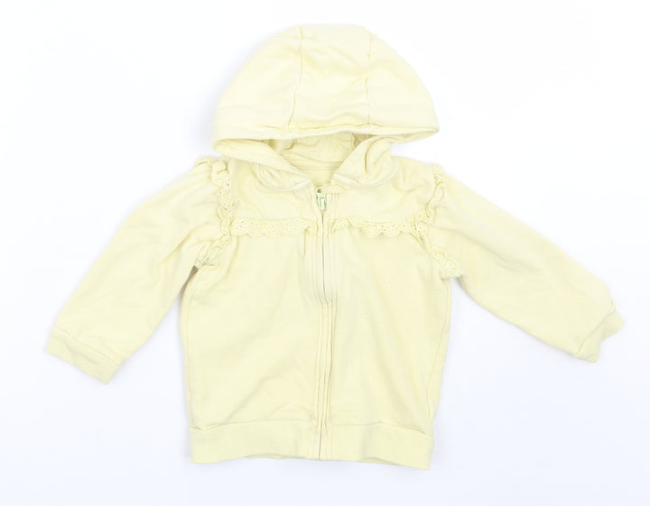 George Girls Yellow   Jacket  Size 12-18 Months