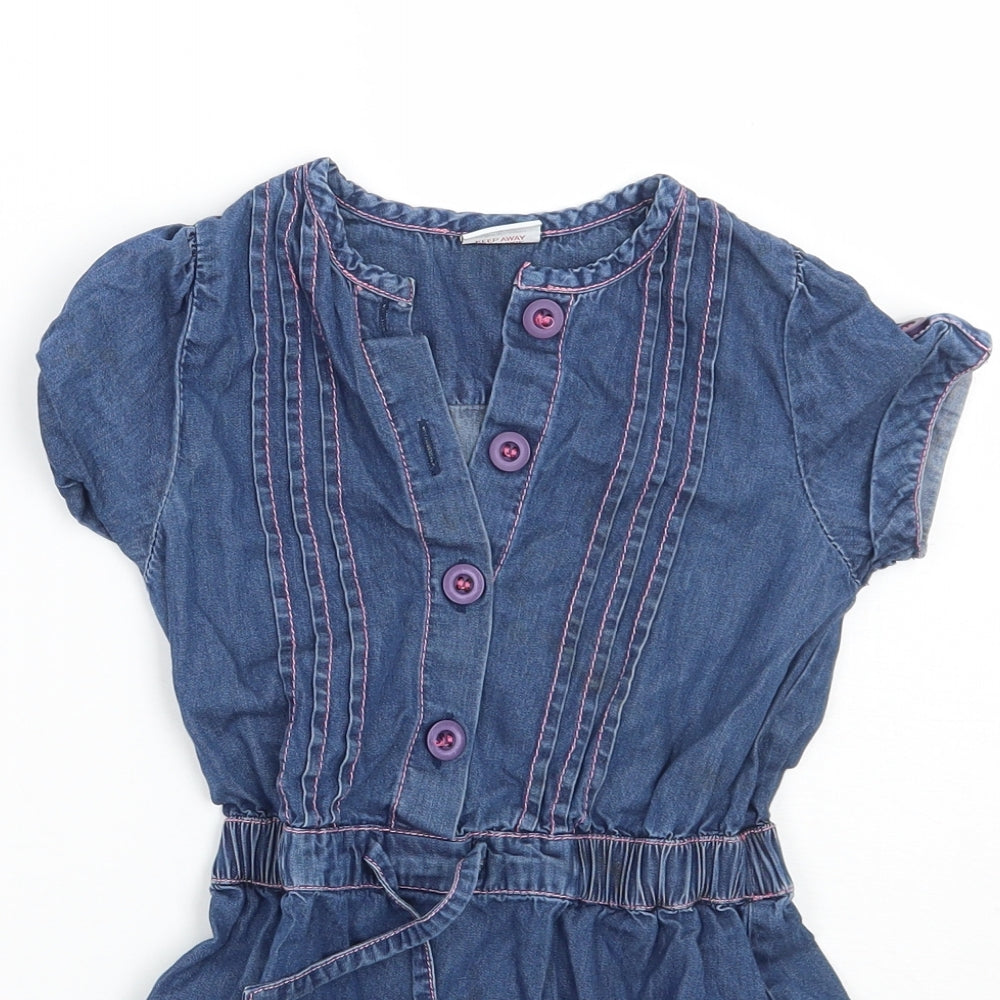 Mini Club Girls Blue   A-Line  Size 2-3 Years