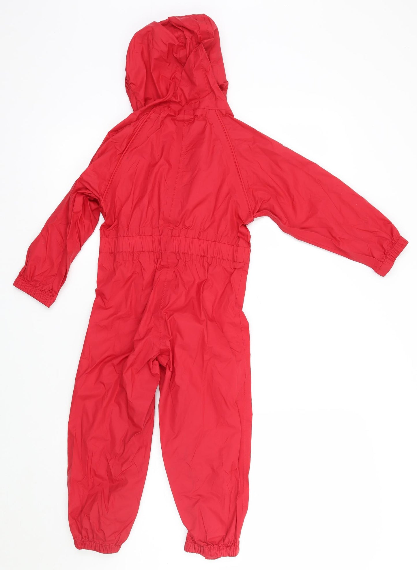 Tresspass Boys Red   Rain Coat Snowsuit Size 3-4 Years