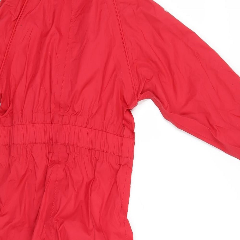 Tresspass Boys Red   Rain Coat Snowsuit Size 3-4 Years