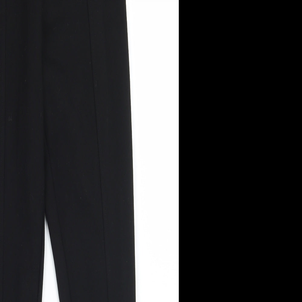 Warehouse Womens Black   Trousers  Size 6 L25 in