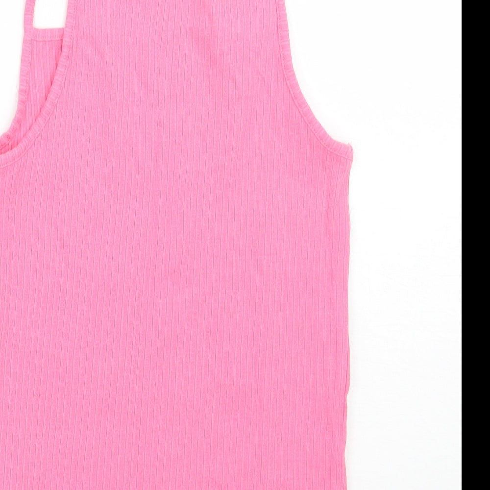 F&F Girls Pink   Basic Tank Size 10-11 Years