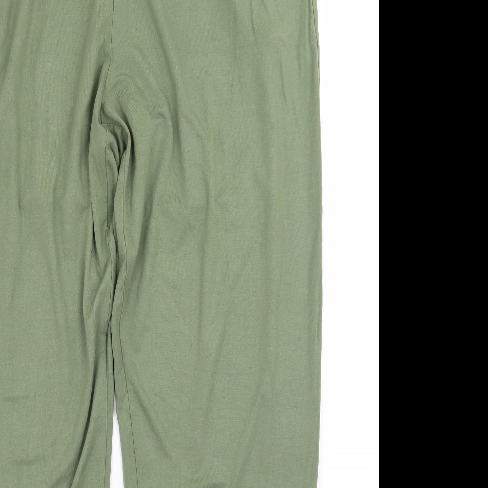 NEXT Womens Green   Bloomer Trousers Size 16 L29 in