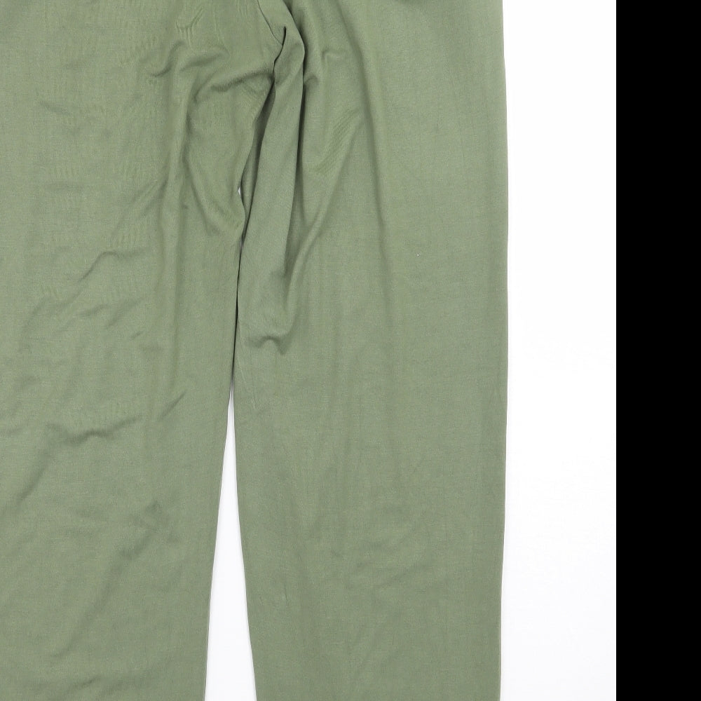 NEXT Womens Green   Bloomer Trousers Size 16 L29 in