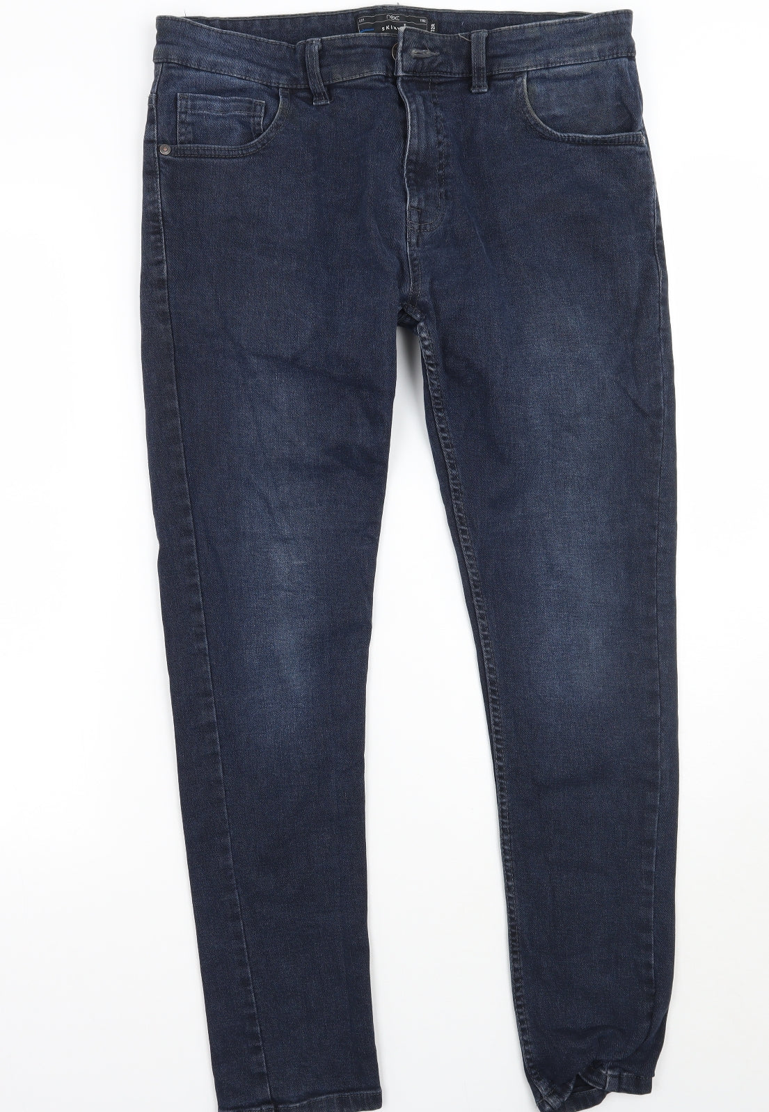 NEXT Mens Blue   Straight Jeans Size 32 L28 in