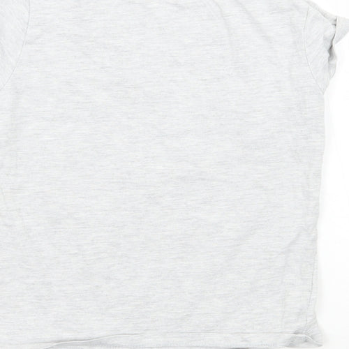 F&F Girls Grey   Basic T-Shirt Size 5-6 Years  - LOL