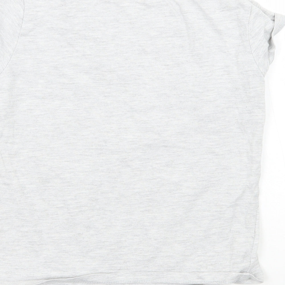 F&F Girls Grey   Basic T-Shirt Size 5-6 Years  - LOL