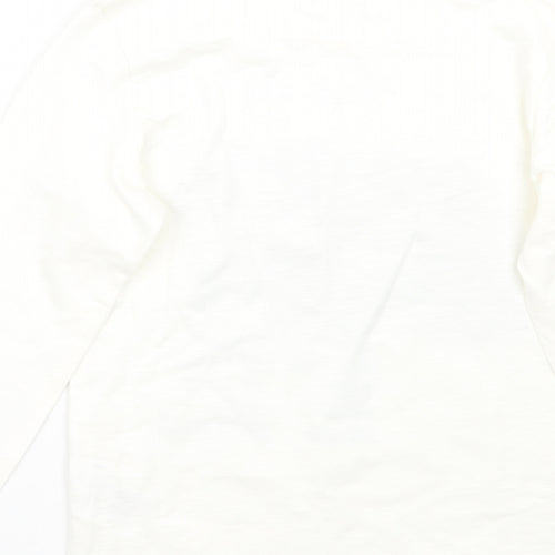 H&M Girls White   Basic T-Shirt Size 9 Years