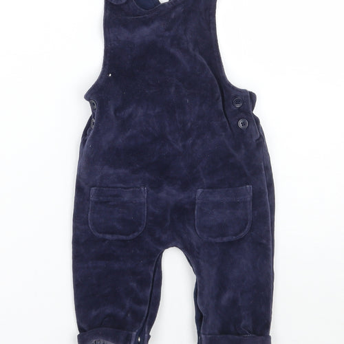 NEXT Boys Blue   Dungaree One-Piece Size 3-6 Months