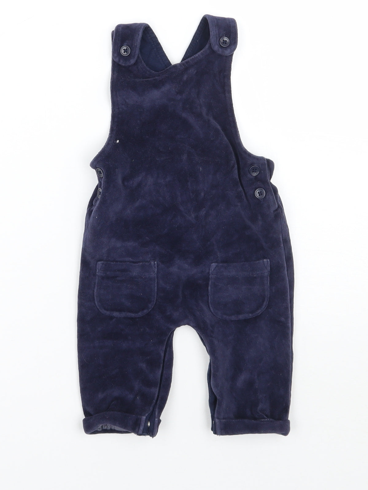 NEXT Boys Blue   Dungaree One-Piece Size 3-6 Months