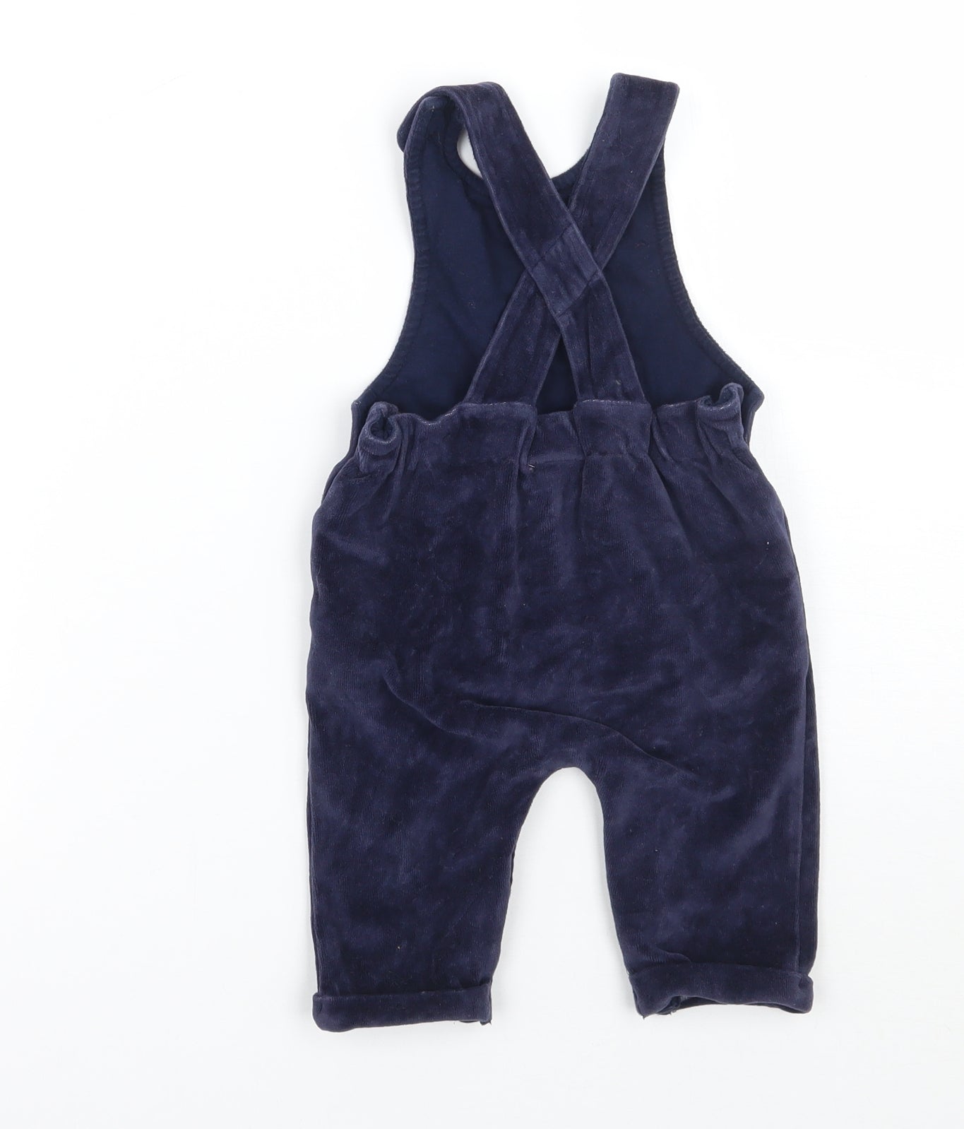 NEXT Boys Blue   Dungaree One-Piece Size 3-6 Months