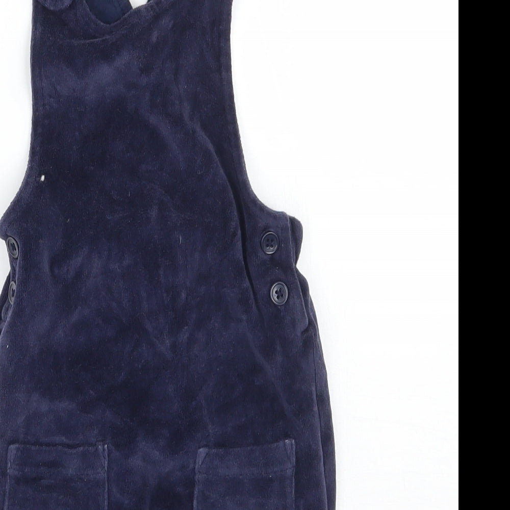 NEXT Boys Blue   Dungaree One-Piece Size 3-6 Months