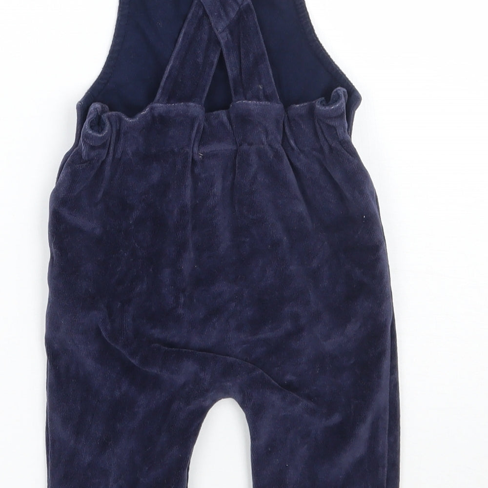 NEXT Boys Blue   Dungaree One-Piece Size 3-6 Months