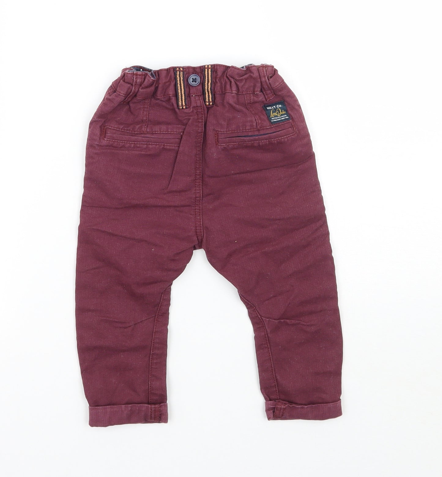 NEXT Baby Purple   Capri Trousers Size 9-12 Months