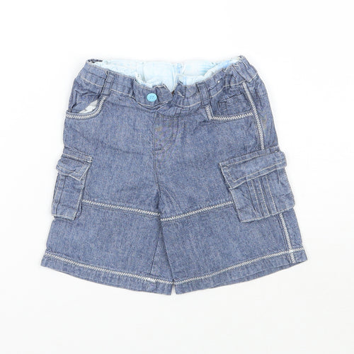 Mini mode Boys Blue   Capri Jeans Size 9-12 Months