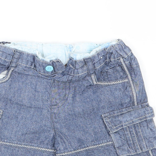 Mini mode Boys Blue   Capri Jeans Size 9-12 Months