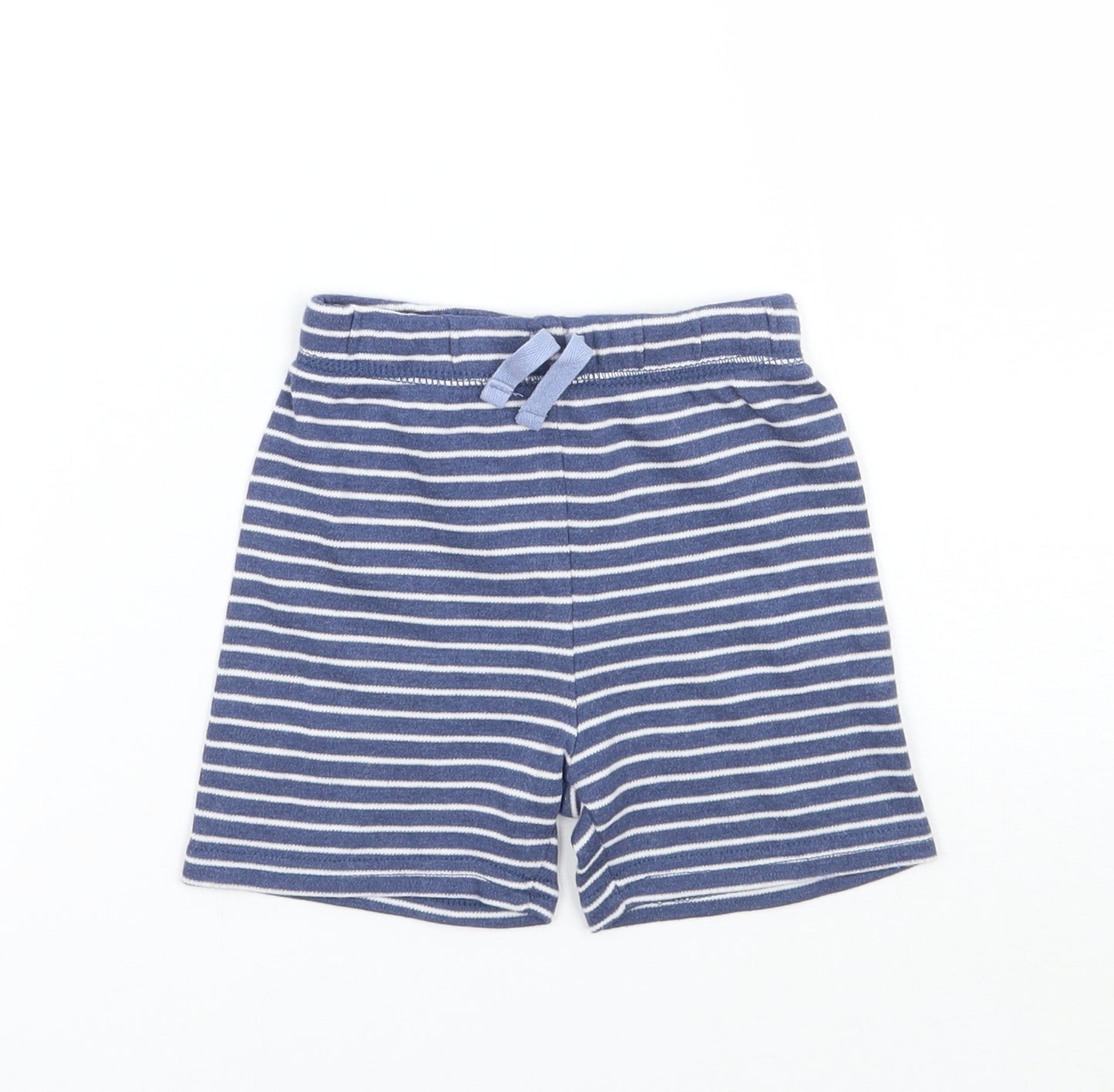 George Baby Blue Striped  Sweatpants Trousers Size 6-9 Months