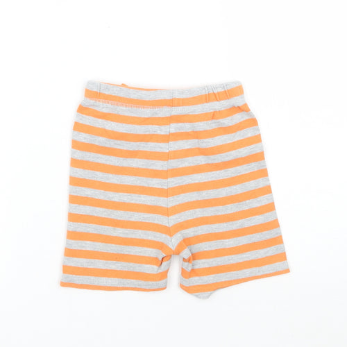George Baby Grey Striped  Sweatpants Trousers Size 12-18 Months