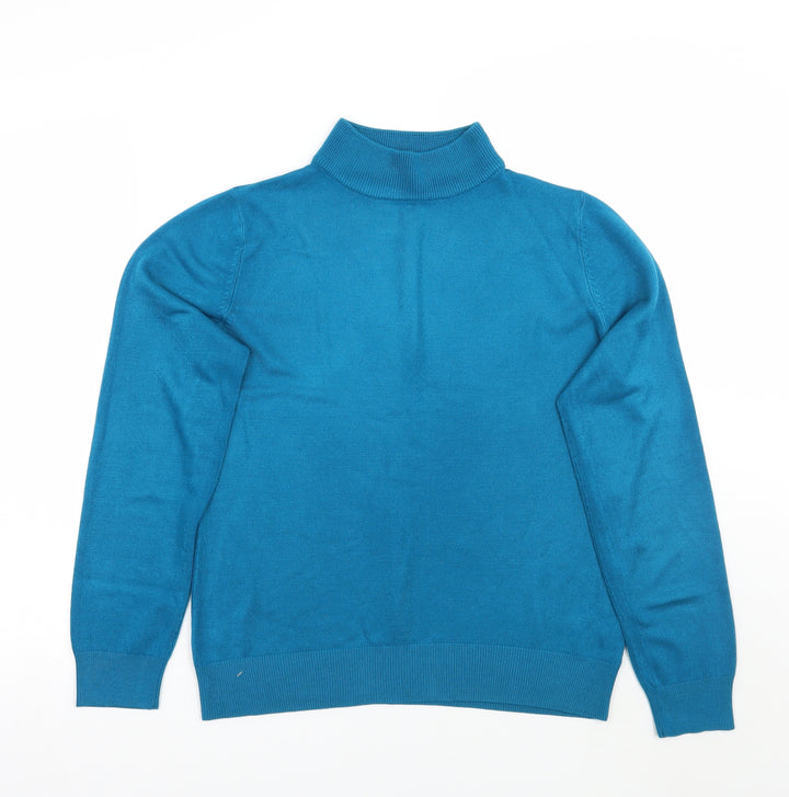 BHS Womens Blue Pullover Jumper Size 14
