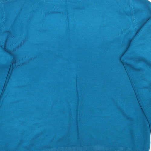 BHS Womens Blue   Pullover Jumper Size 14