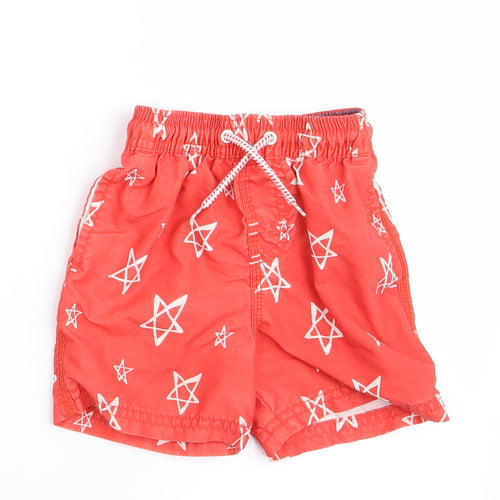 NEXT Boys Red   Cropped Trousers Size 18-24 Months  - Start Print Shorts