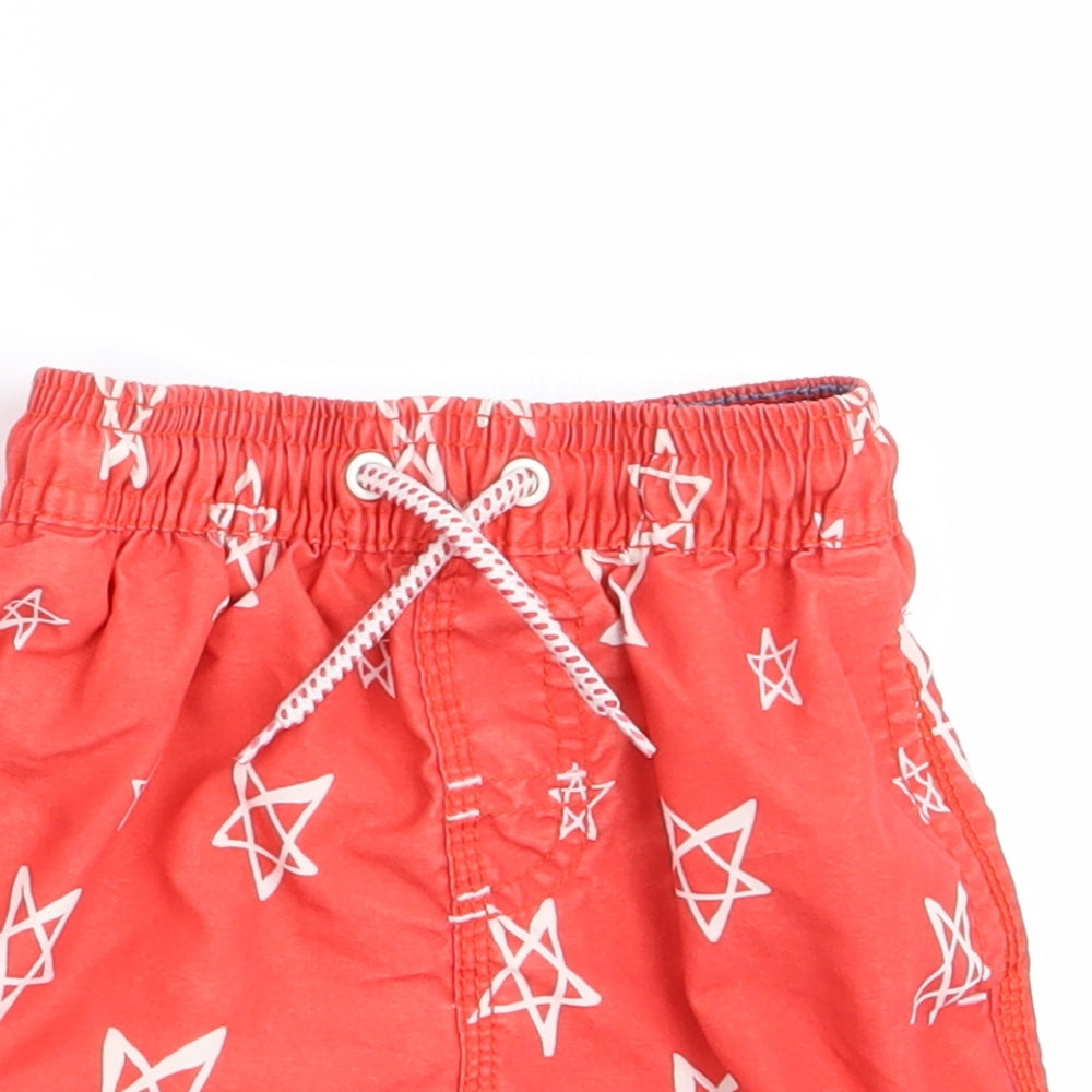NEXT Boys Red   Cropped Trousers Size 18-24 Months  - Start Print Shorts