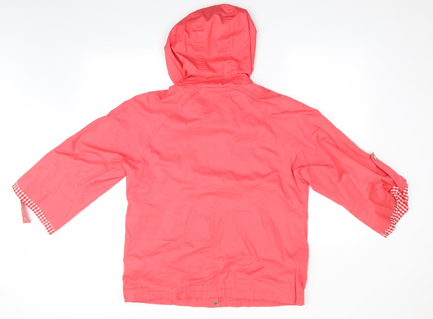 Astrid Womens Red   Parka Coat Size 14