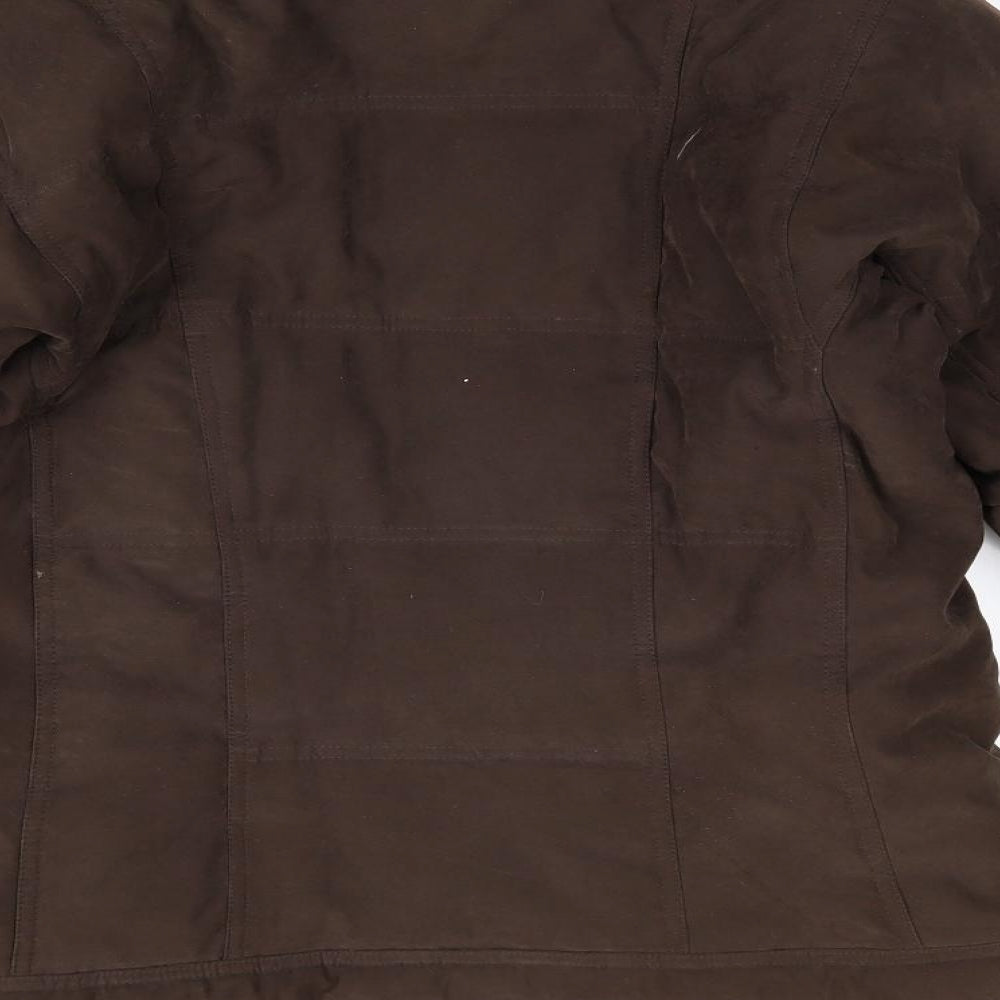 MUSTO Womens Brown   Anorak Coat Size 10