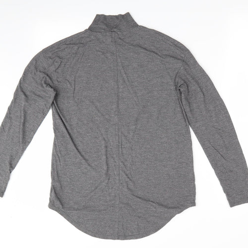 NEXT Womens Grey   Pullover Jumper Size 8  - Subtle pink glitter effect