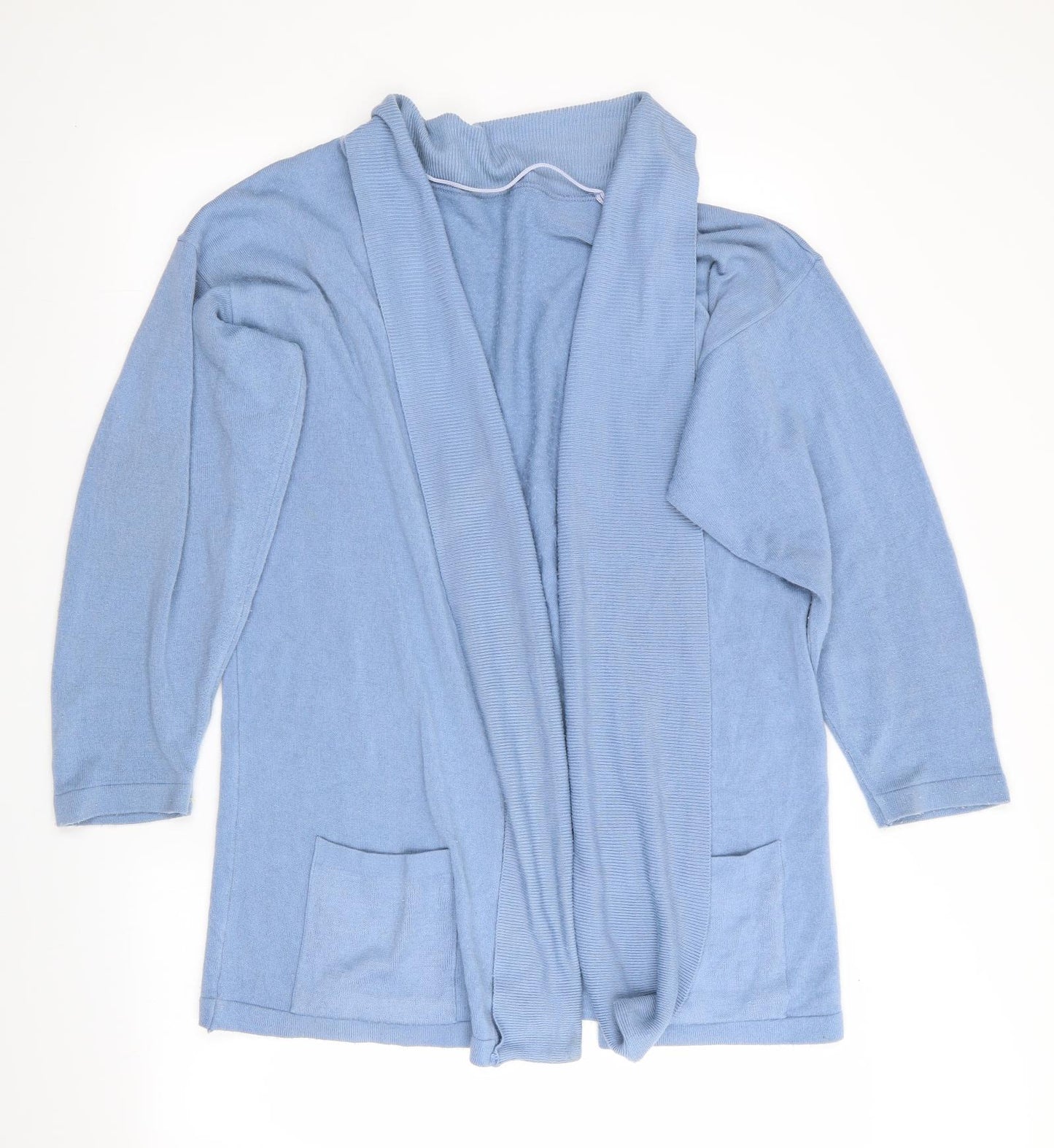 Preworn Womens Blue   Cardigan Jumper