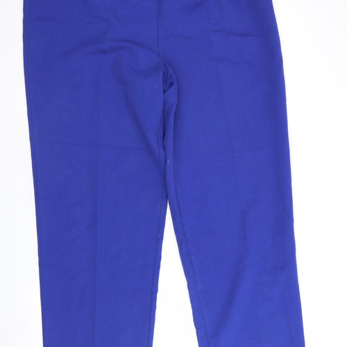 Shelly David Womens Blue   Trousers  Size M L29 in