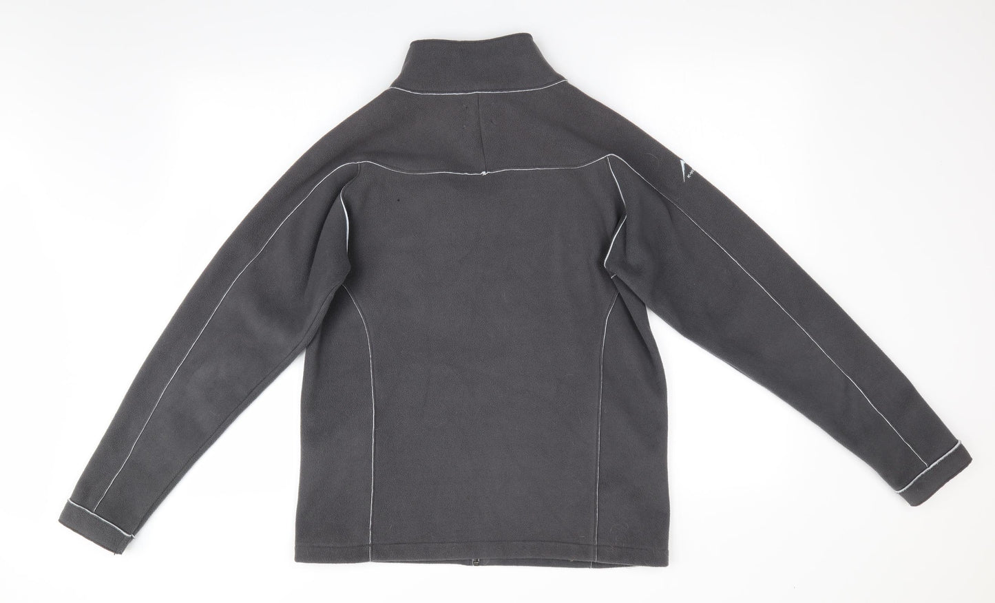 K Way Mens Grey   Jacket  Size M  - Fleece Feel Exterior
