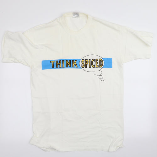 Inca 140 Mens Ivory    T-Shirt Size XL  - Think Spiced