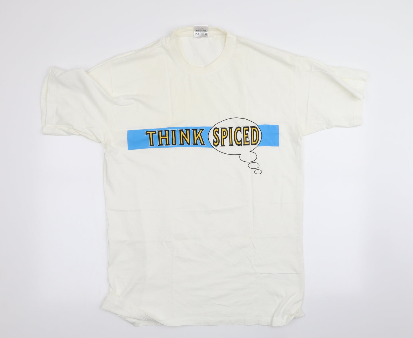 Inca 140 Mens Ivory    T-Shirt Size XL  - Think Spiced