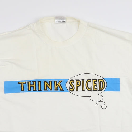 Inca 140 Mens Ivory    T-Shirt Size XL  - Think Spiced