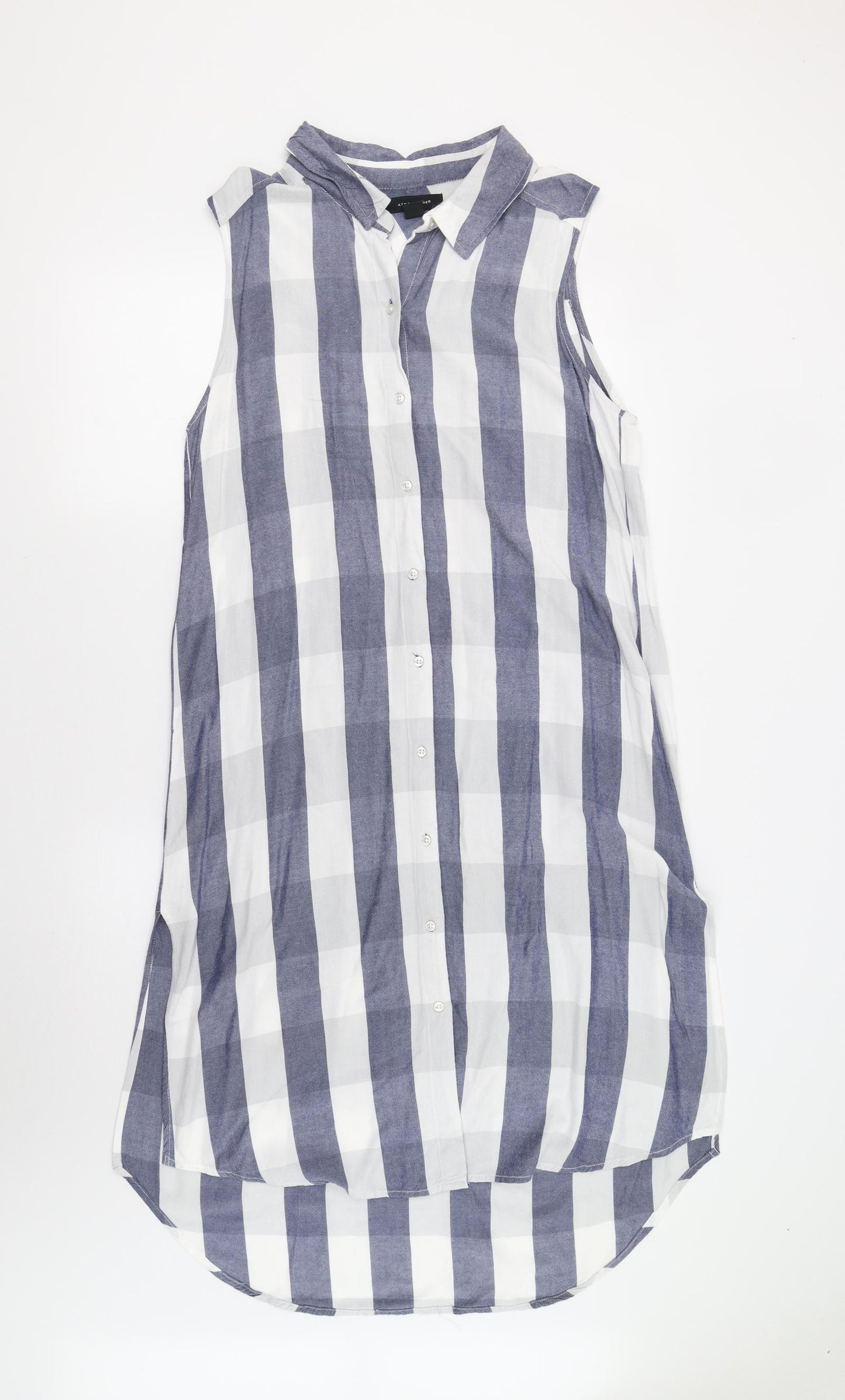 Primark Womens Multicoloured Striped  Shirt Dress  Size 16