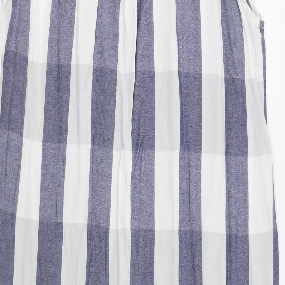 Primark Womens Multicoloured Striped  Shirt Dress  Size 16