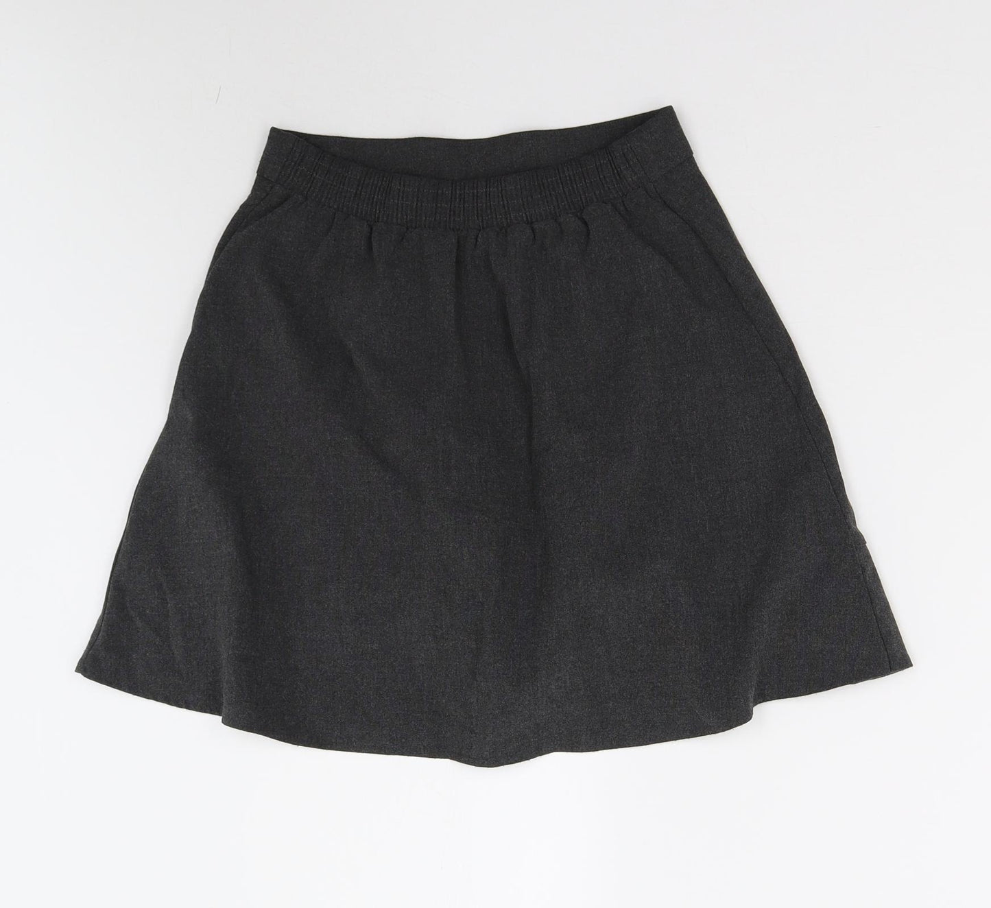 George Girls Grey   A-Line Skirt Size 11-12 Years - School