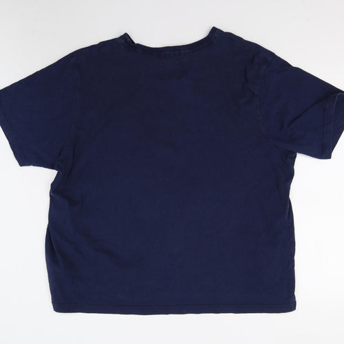 Joe Browns Mens Blue    T-Shirt Size XL  - Surf