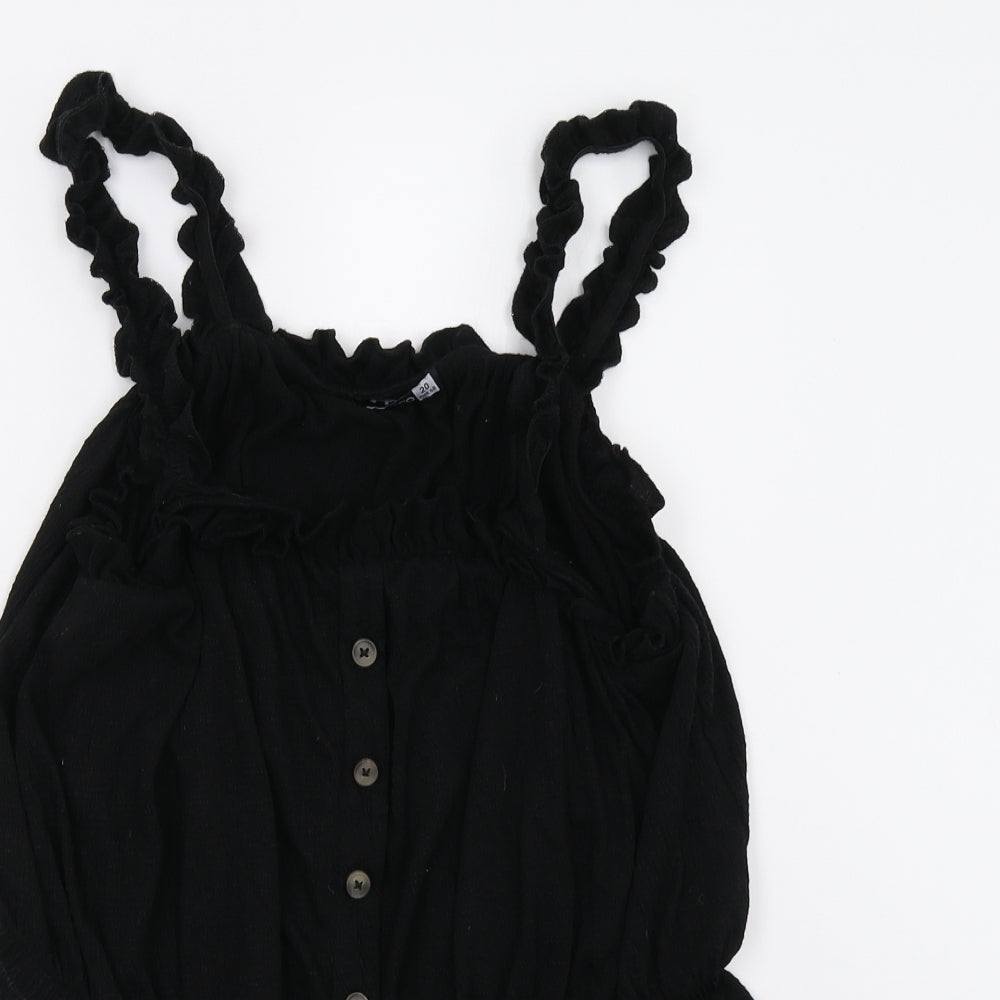Pep&Co Womens Black   Camisole Tank Size 20