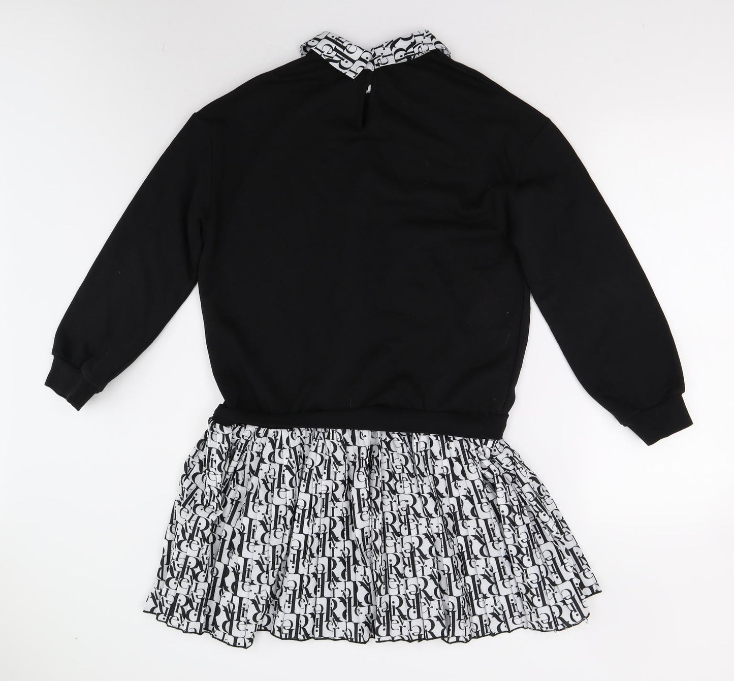 River Island Girls Black   Jumper Dress  Size 11-12 Years