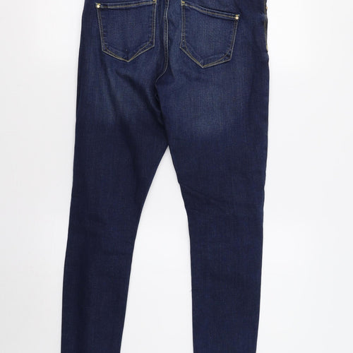 River Island Womens Blue  Denim Skinny Jeans Size 10 L31 in