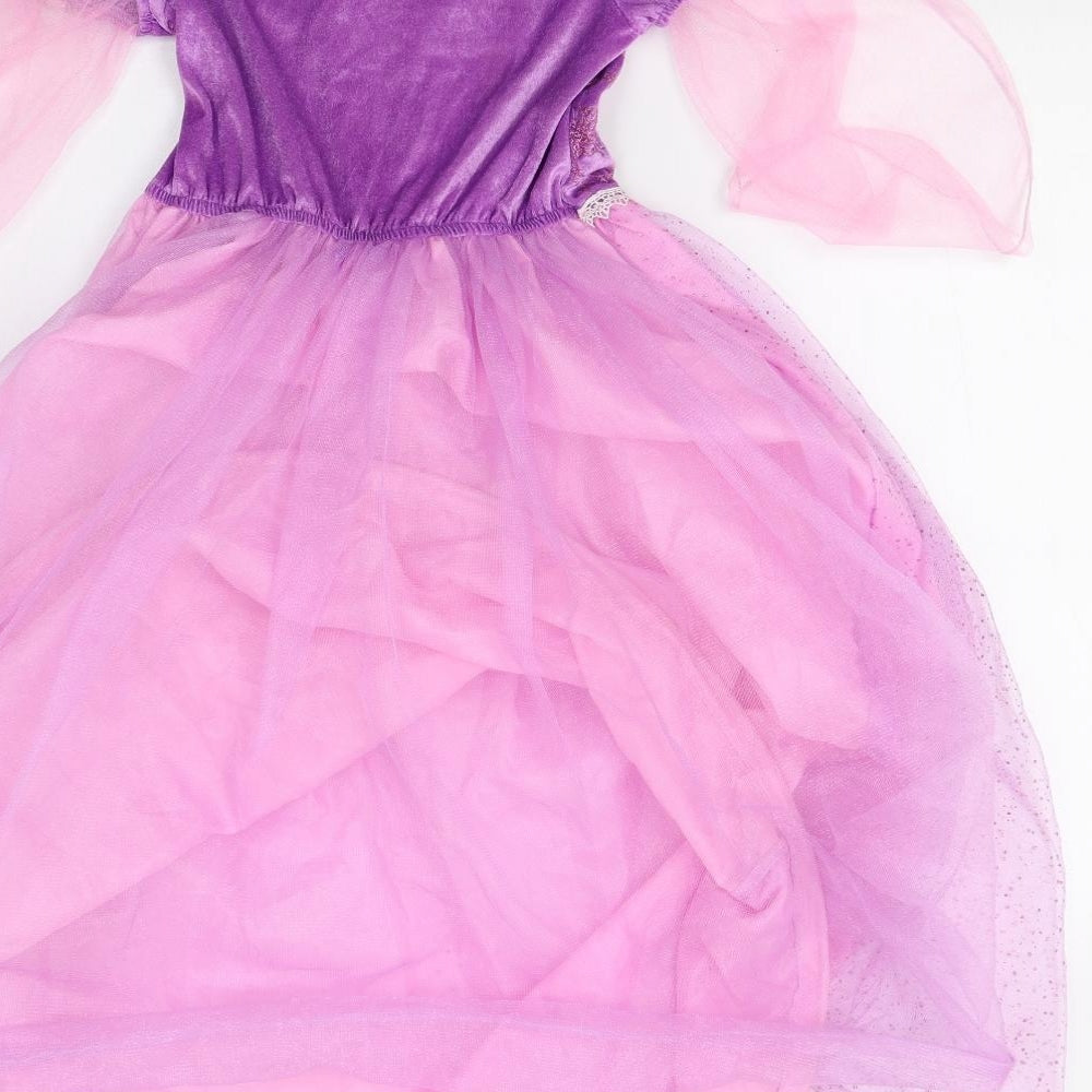 Disney Girls Purple   Ball Gown  Size 9-10 Years  - Disney Princess