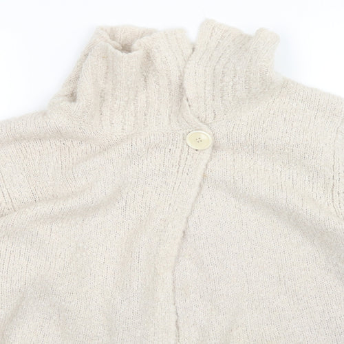 Pure dash Womens Beige   Cardigan Jumper Size 20