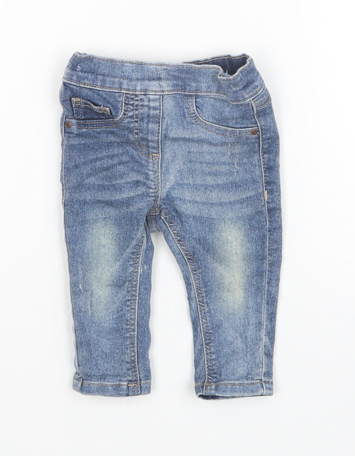 NEXT Boys Blue Skinny Jeans Size 3 Years
