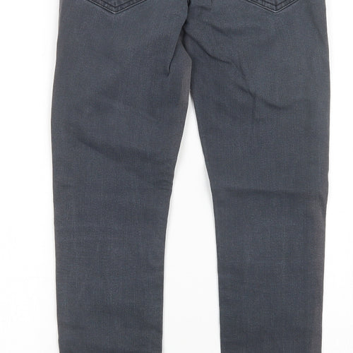 Topshop Womens Grey   Skinny Jeans Size 25 L31 in
