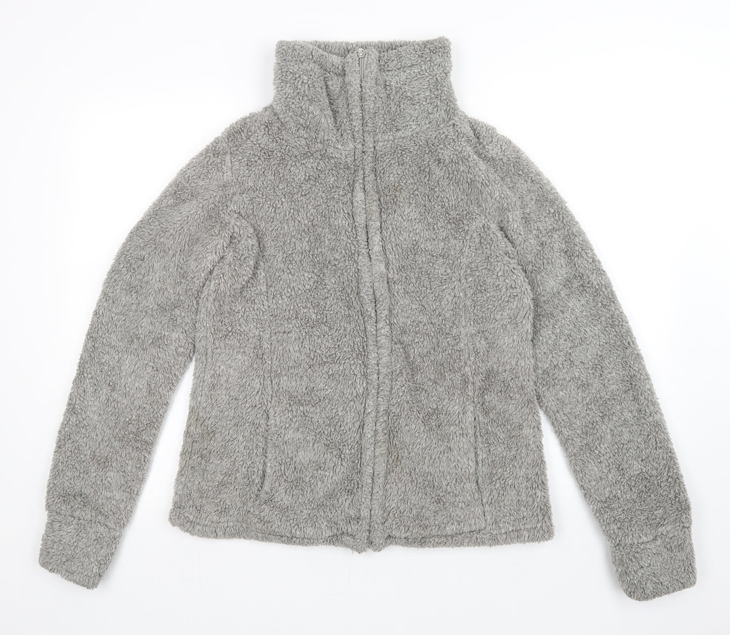 ESMARA Womens Grey   Full Zip Sweatshirt Size 14