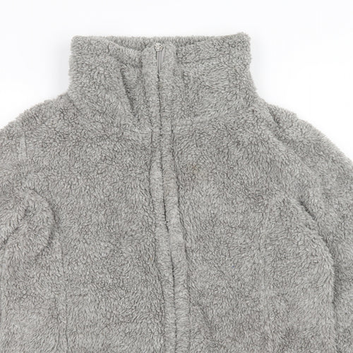 ESMARA Womens Grey   Full Zip Sweatshirt Size 14