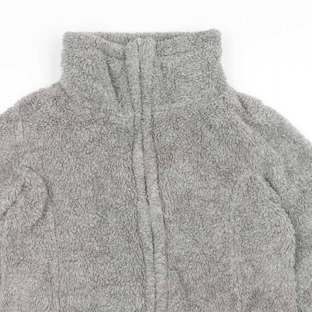 ESMARA Womens Grey   Full Zip Sweatshirt Size 14