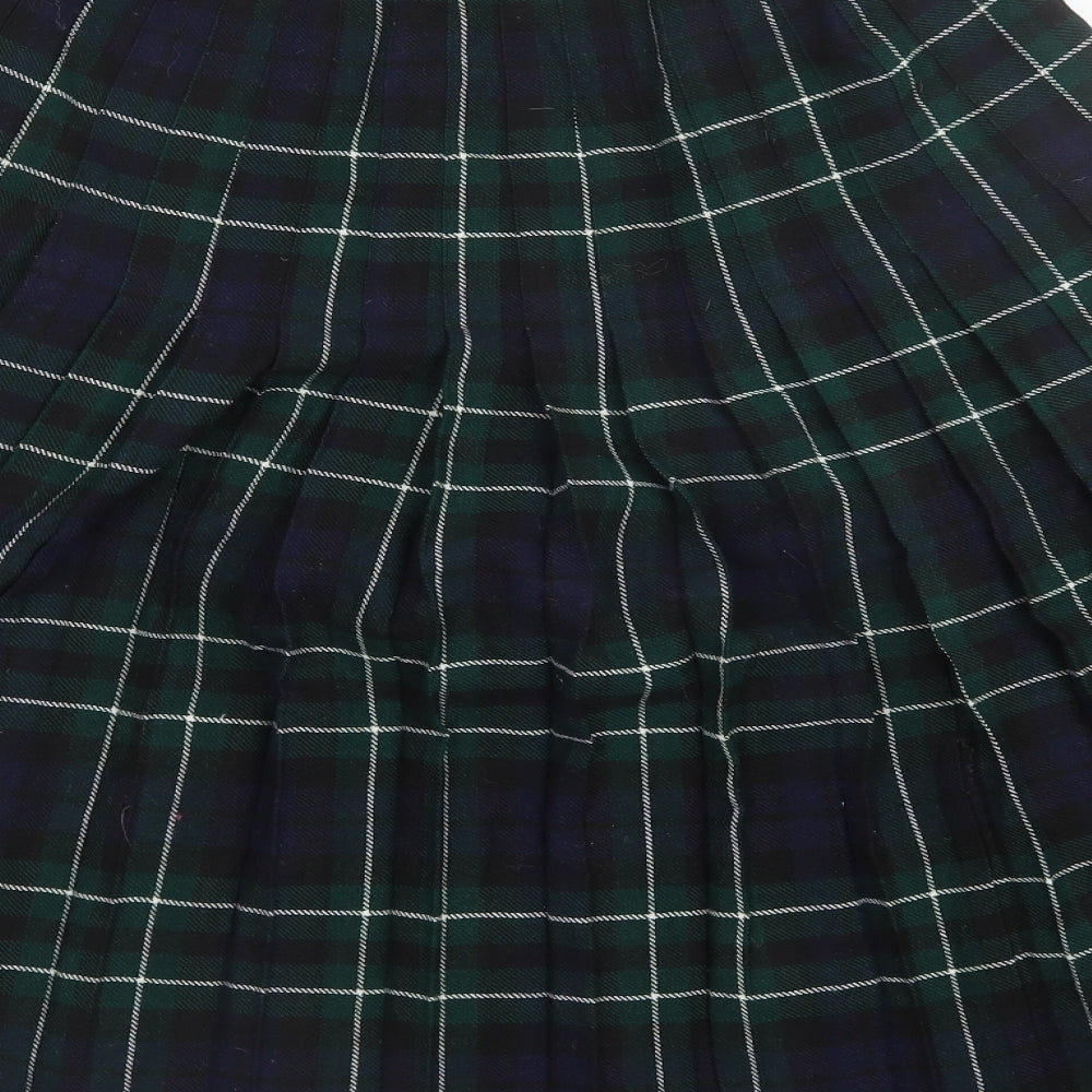 st michaels Womens Multicoloured Plaid  Wrap Skirt Size 18